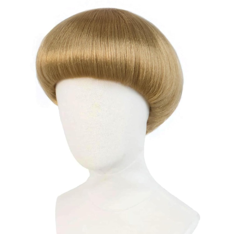 Women'S Accessories In The 70S - باروكة قصيرة أشقرة بقصة بول وومبريت،