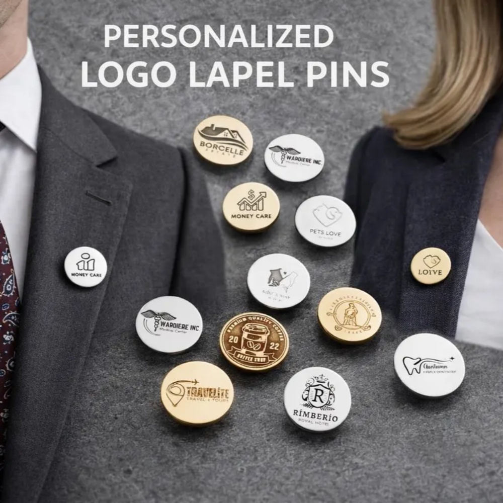 Women Accessories Images - دبابيس بروش دائرية مخصصة مقاس 20