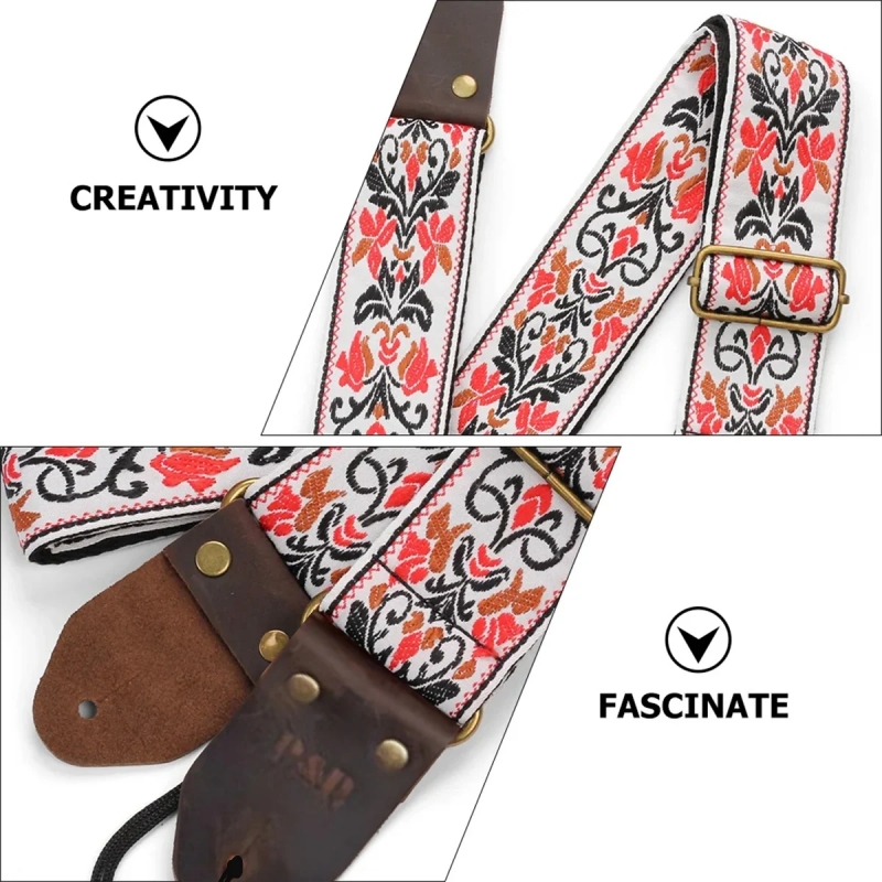 حزام جيتار ميووير بتصميم زهور  - مراجعة Women Electronic Accessories وسعره