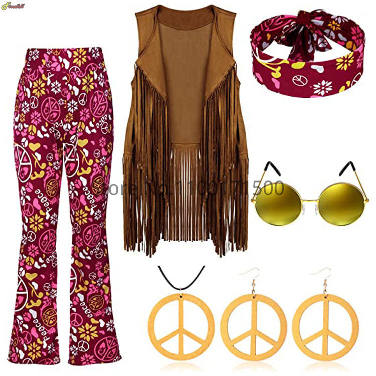 مجموعة أزياء الهبي الهالويين ل - مراجعة Women'S Accessories In The 70S وسعره