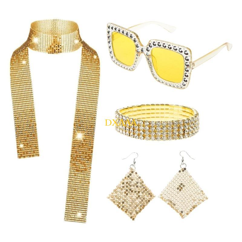 إكسسوارات الديسكو من DXAA من ا - مراجعة Women'S Accessories In The 70S وسعره