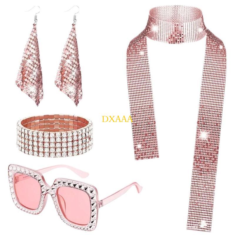 إكسسوارات الديسكو من DXAA من ا - مراجعة Women'S Accessories In The 70S وسعره