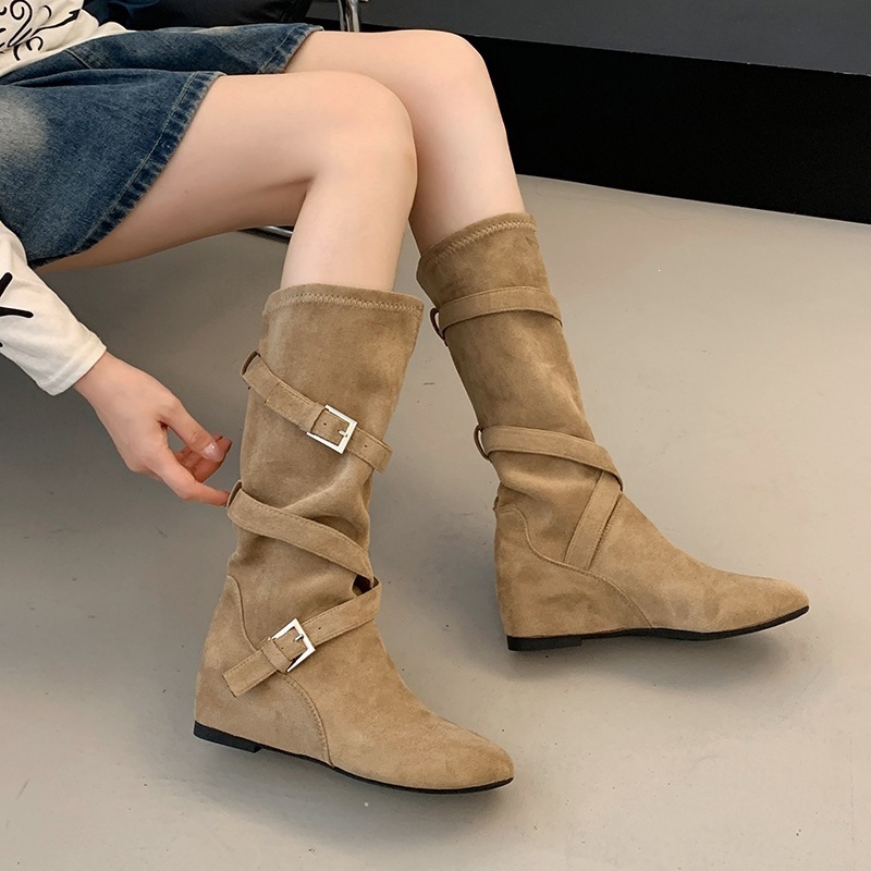 أحذية نسائية طويلة الساق من ال - مراجعة Women Electronic Accessories وسعره