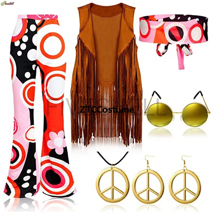 زي الهيبي للنساء من الستينيات  - مراجعة Women'S Accessories In The 70S وسعره