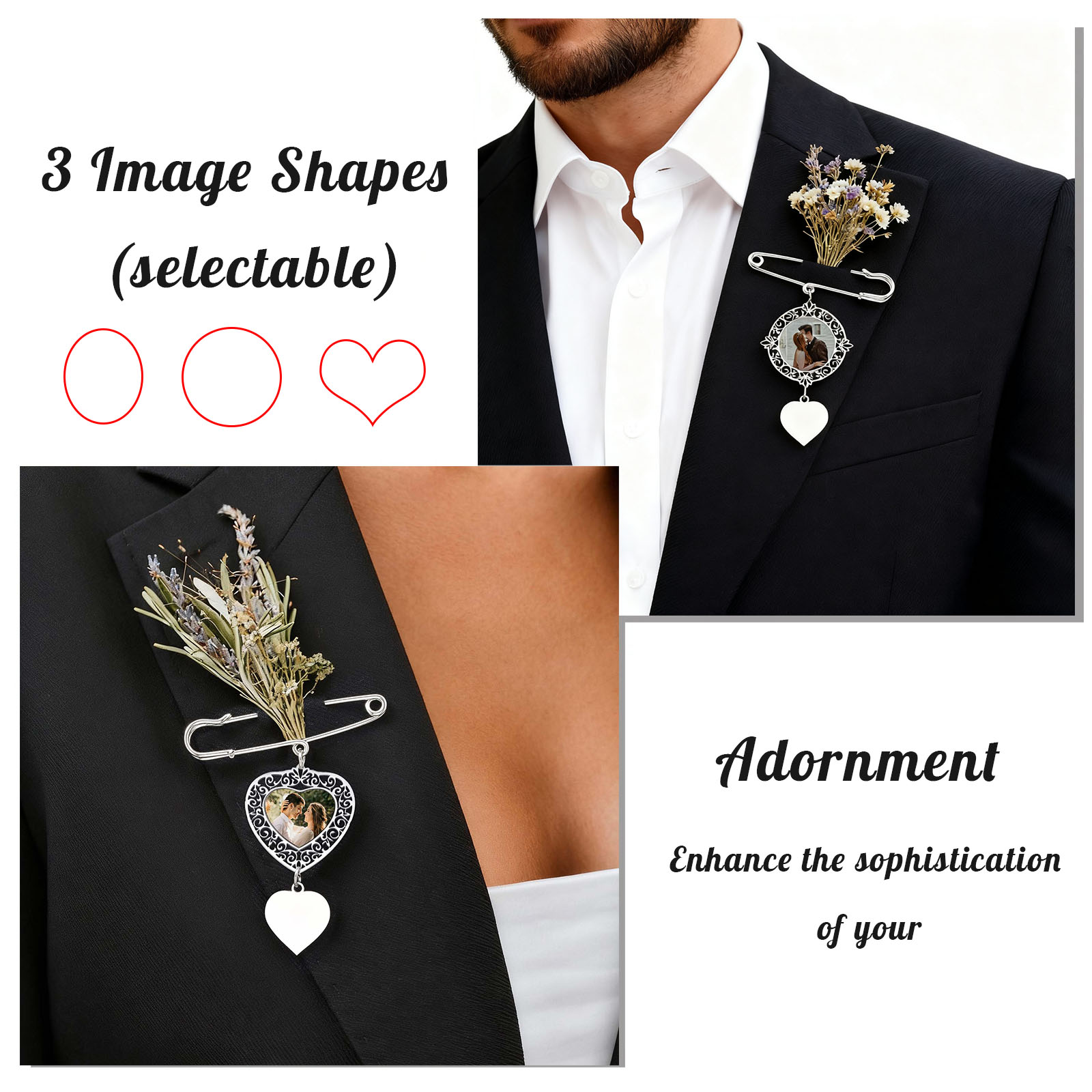 مخصص صورة شارة دبابيس دبوس DIY - مراجعة Women Accessories Images وسعره