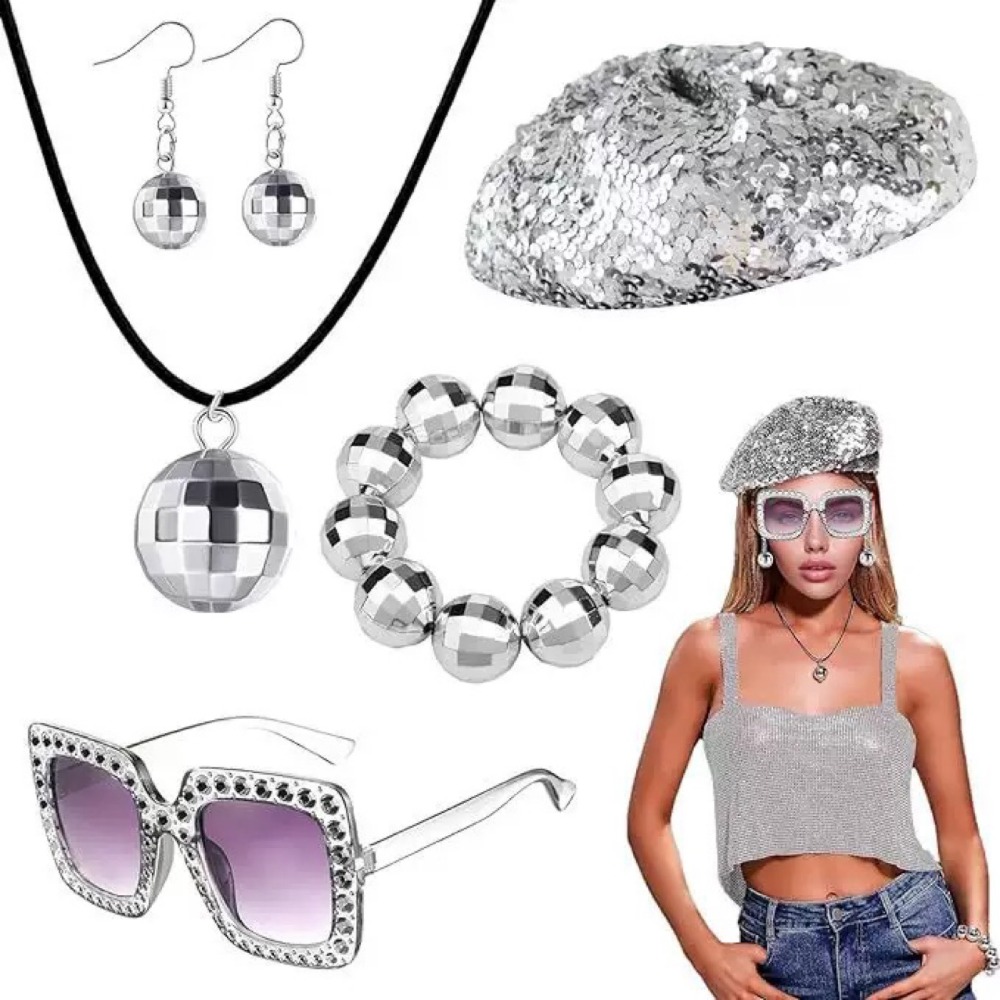 إكسسوارات ديسكو من السبعينيات  - مراجعة Women'S Accessories In The 70S وسعره